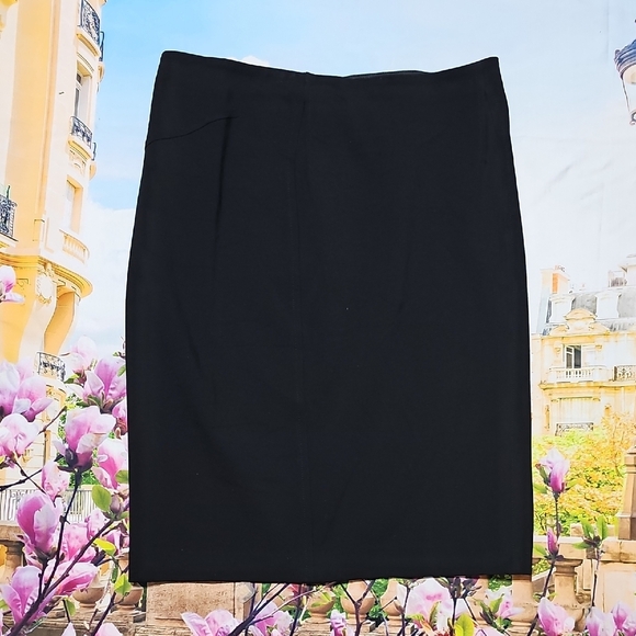 Ann Taylor‎ Elegant Black Women's Pencil Skirt Size 10 NWT - Picture 1 of 5